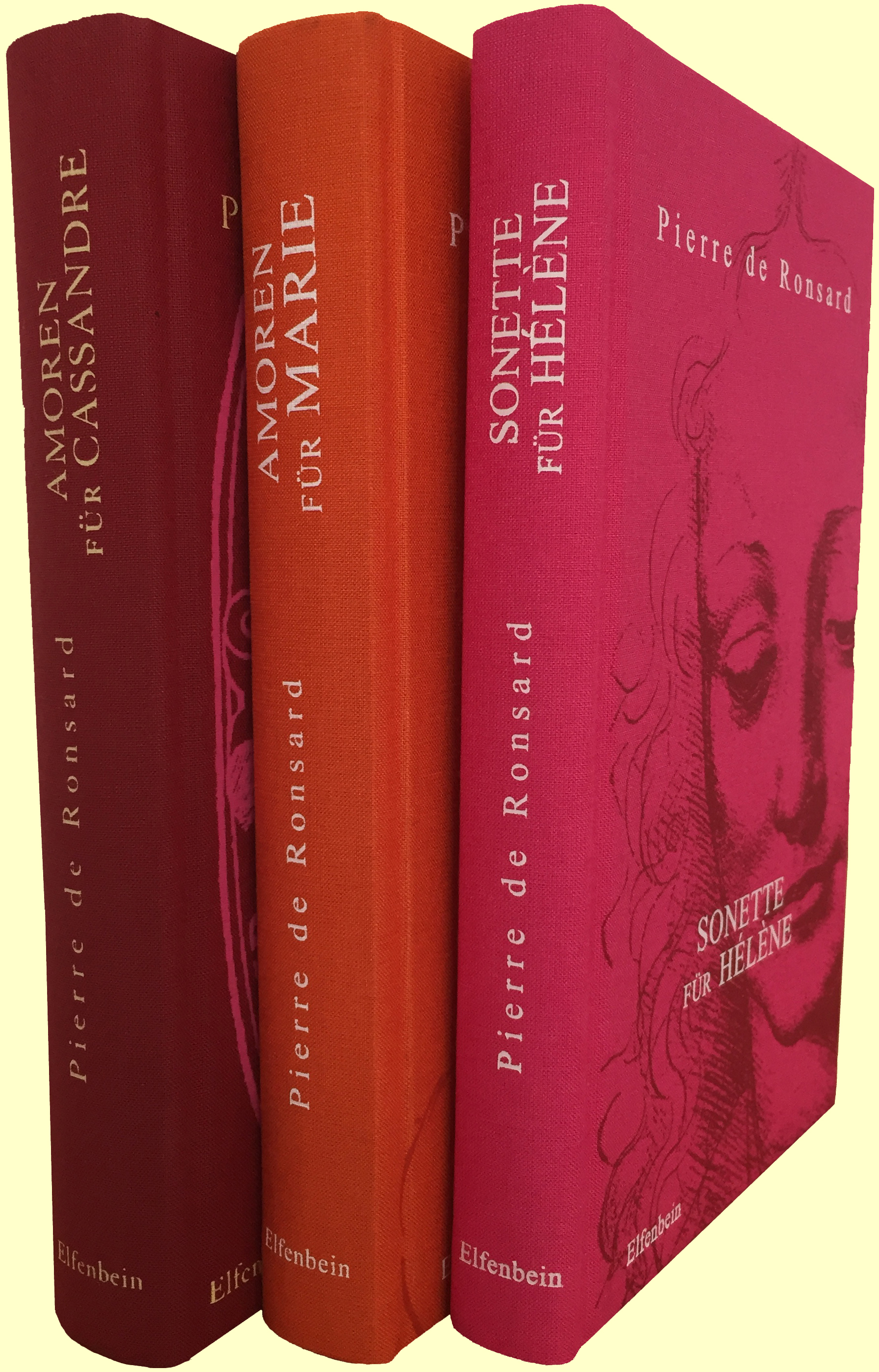 Pierre de Ronsard: Werke in drei Bänden